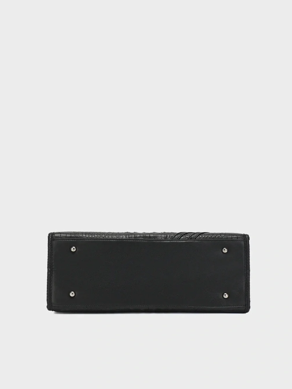 Tote&Carry Black City Bag Vegan Leather. Shoulder or Crossbody